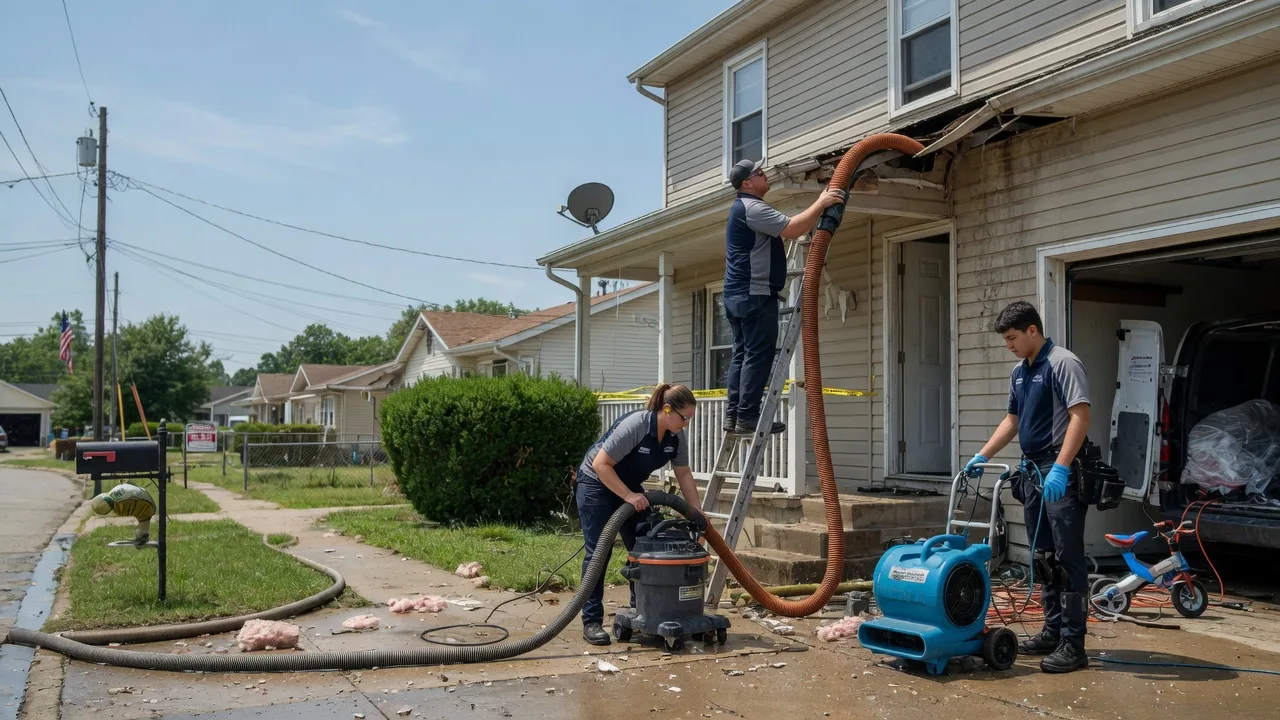 Water Damage Restoration in Geff, IL near me